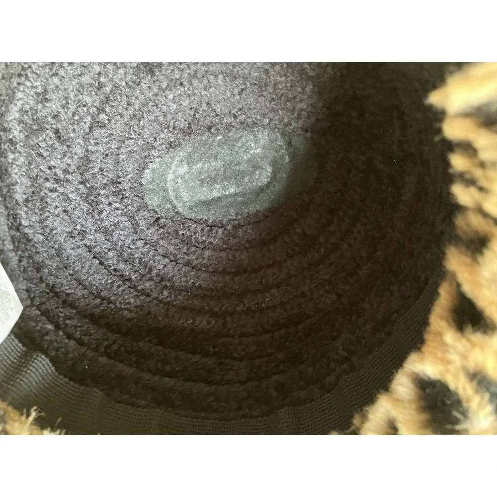 Betmar New York Leopard Print Faux Fur Cuffed Hat OSFM
